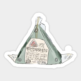 Triangle Kimbap Sticker